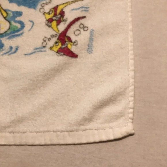 Vintage Disney Little Mermaid Towel Franco Cotton 43.5  x 22 Inch Taiwan - Picture 7 of 16